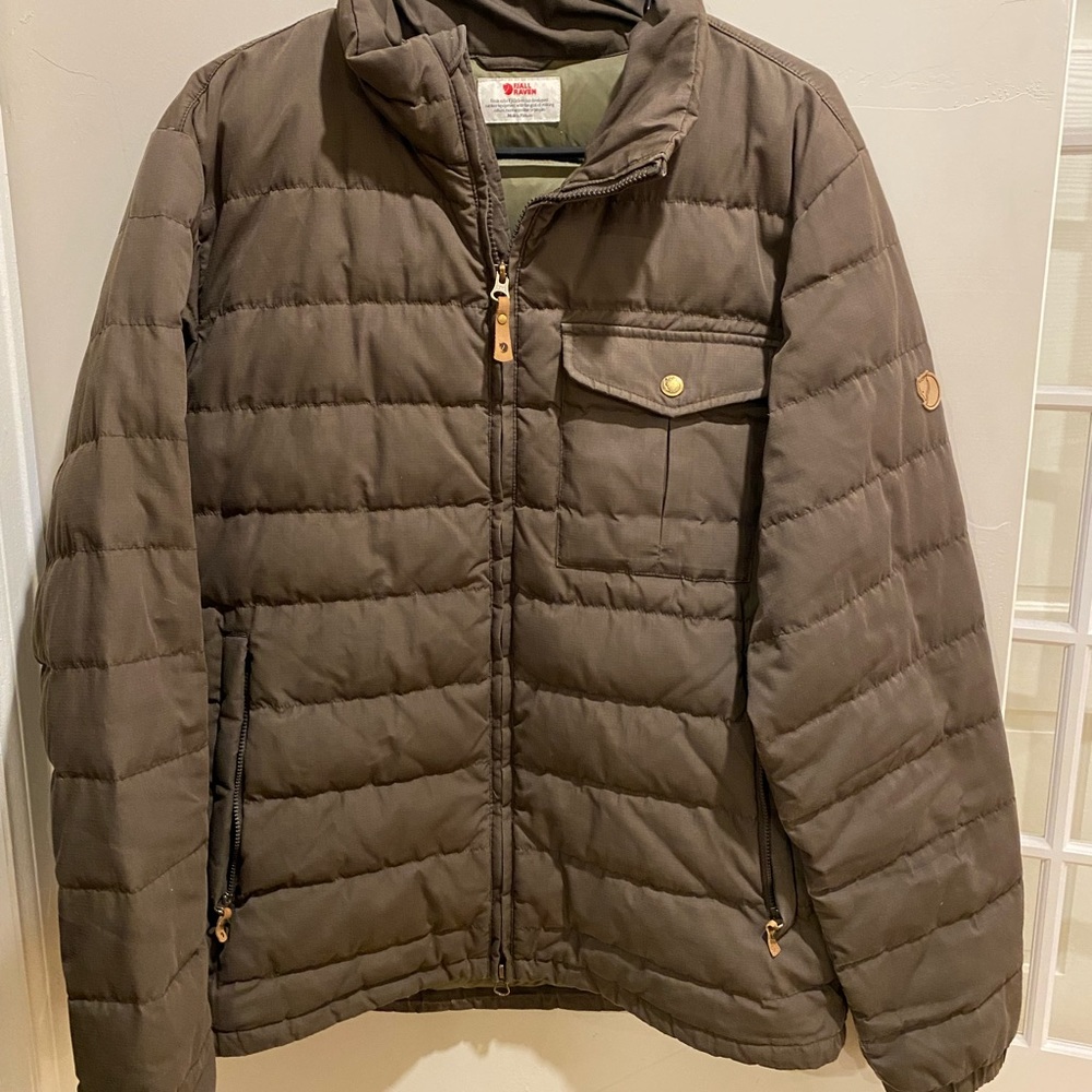 Fjallraven down insulated jacket